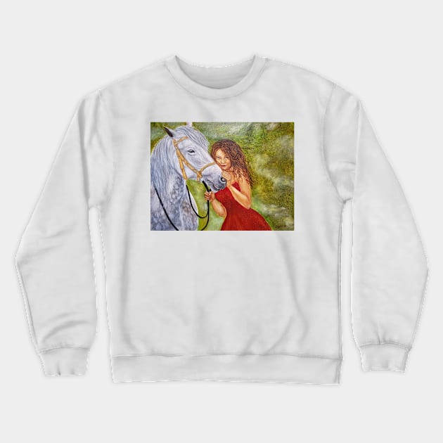 The Journey Begins Crewneck Sweatshirt by Kunstner74